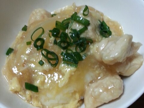 鶏胸肉でやわらか親子丼 ΨΙ